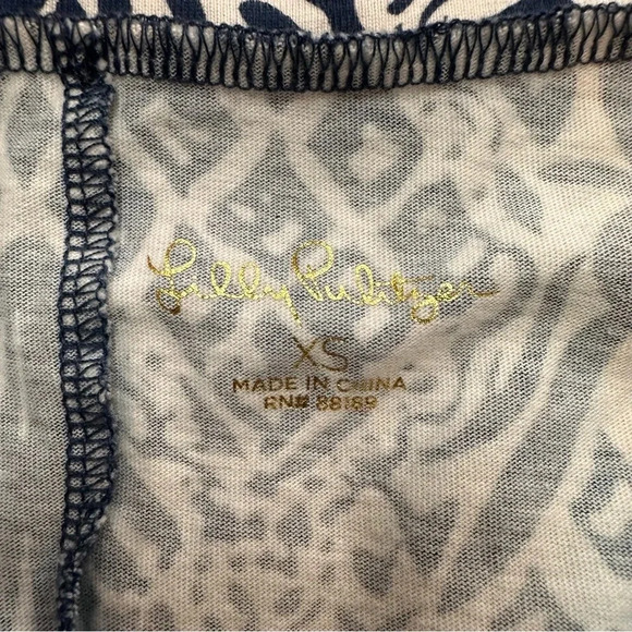 Lilly Pulitzer Vivvy Dress By Land or By Sea High Tide Navy Size XSmall XS - Picture 9 of 16